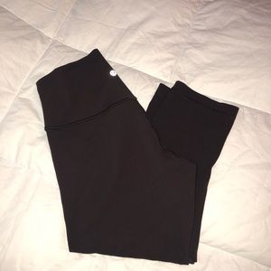 Lululemon Align Crop 19” - burgundy